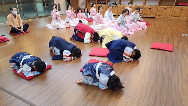 '2023년 세대공감 삼대가예(3代加禮)' 운영 모습