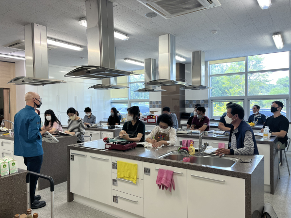 지난해 열린 농산물가공 창업 보육 시범 심화과정 교육 모습