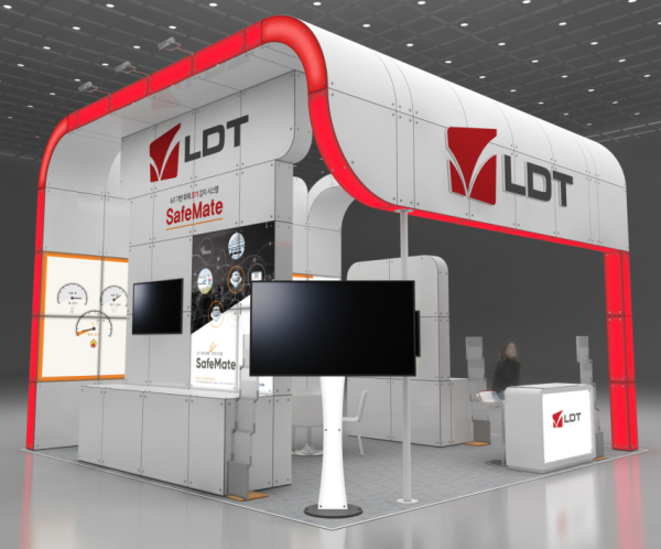 엘디티가 오는 30일부터 2일까지 개최되는 2023 국제소방안전박람회에 참가한다. 사진은 엘디티 부스