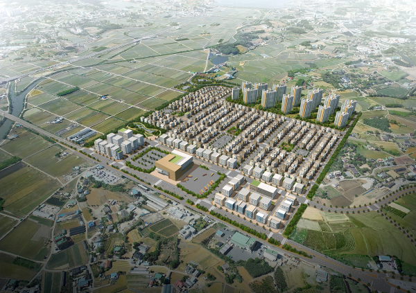 서산 수석지구 도시개발사업조감도