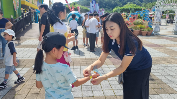 오월드 '어린이 희망나눔' 초청행사
