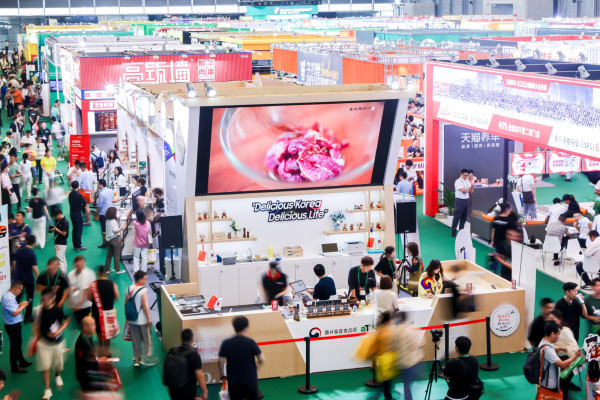 중국 CFE 프랜차이즈 박람회 ‘한국관’ 전경