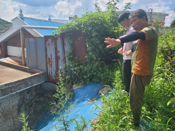 태풍 카눈 대비 현장 점검