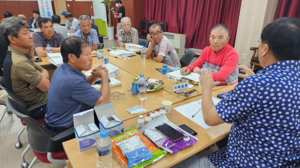 한우농가 상담 조언 프로그램 운영 모습