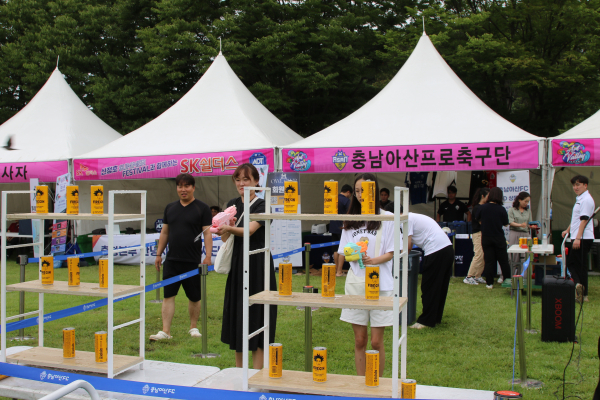 ‘아트밸리 아산 신정호 썸머페스티벌’ 참가 모습