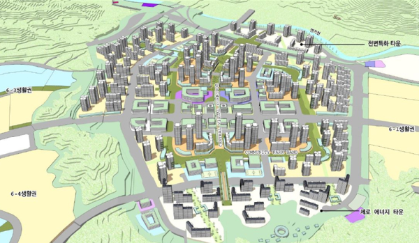 6-2생활권(대상지) 조감도