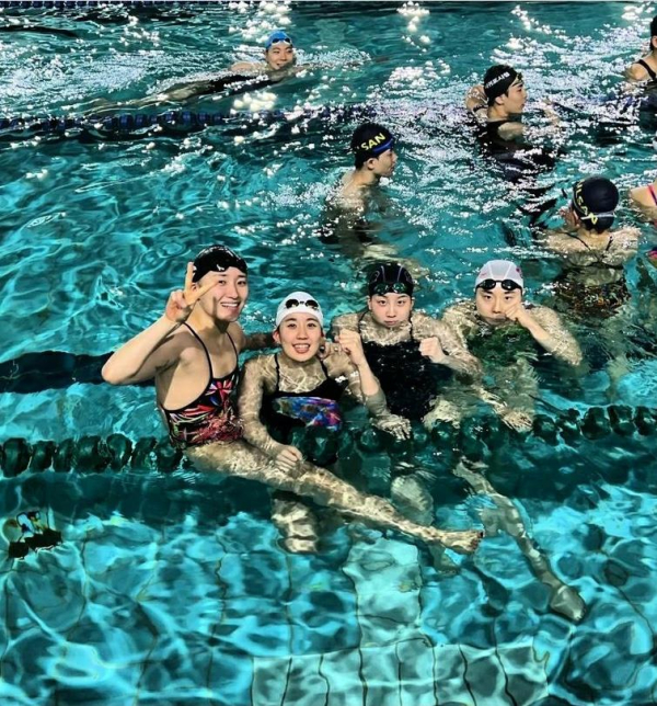 (왼쪽부터) 최재은, 이희은, 김예은, 고미소 선수