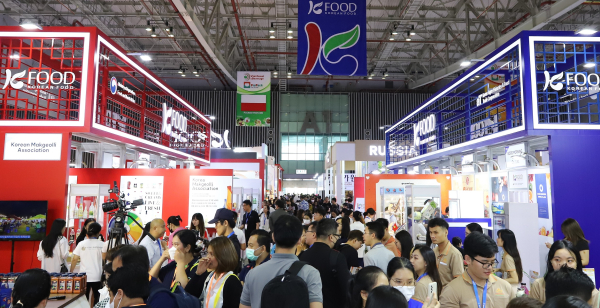 ‘베트남 식음료박람회’ 한국관 전경