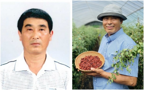 청양 고추왕 구기자왕 탄생 :(좌)이한영 고추왕, (우)엄대섭 구기자왕