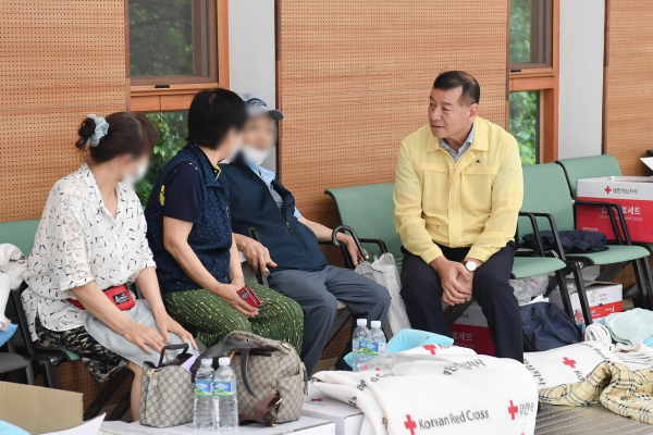 이재민 긴급 주거지원 관련 자료사진