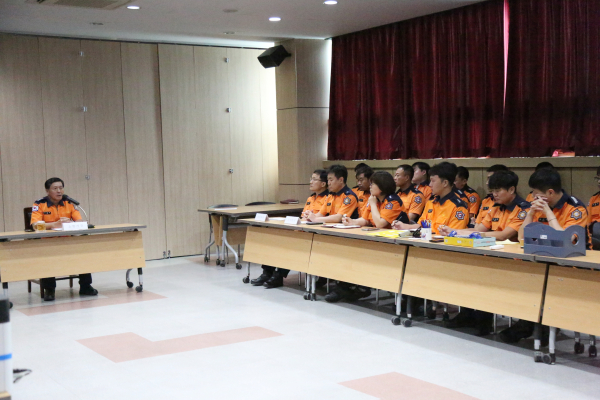 서산소방서, 2023년 을지연습 모습