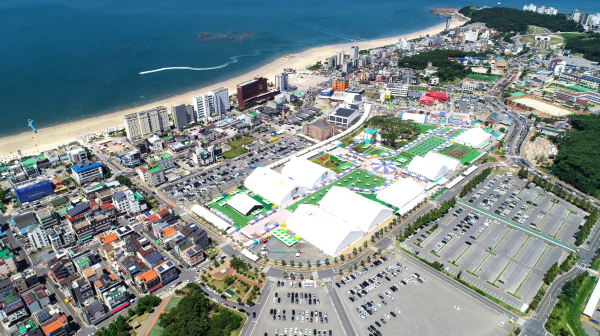 머드박람회장 사진