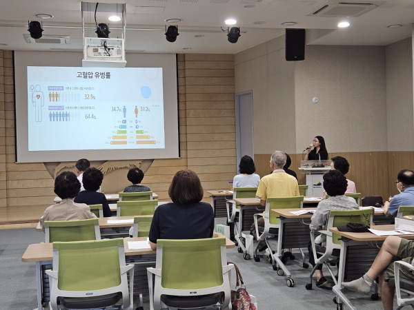 고혈압, 당뇨 운동교실 사전설명회