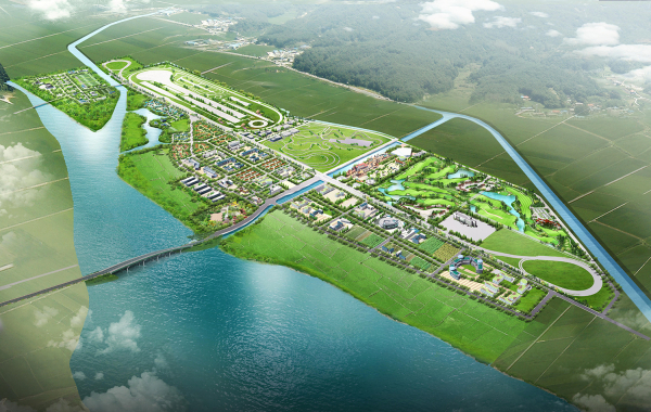 서산 바이오 웰빙 연구 특구 조감도