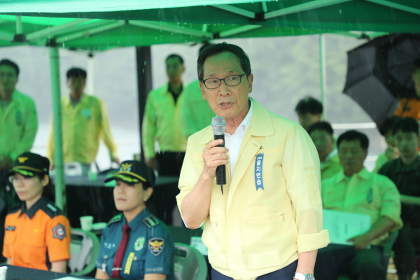 이병호 사장은 24일 담양호에서 열린 을지연습 실제훈련에서 급변하는 안보환경 등에서도 비상 대비 태세 역량을 강화해 국민 안전을 지키는데 최선을 다하자고 말했다.