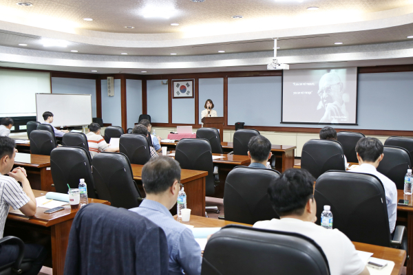 지역기업 임직원 참석한 가운데, ‘ESG 개념과 정책, 환경영역’ 교육 실시