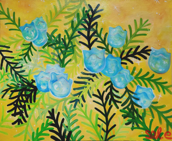 길가에 핀 별사탕-03_ oil on canvas_72.7 x 60.6 cm_2023