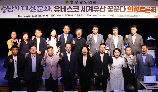 충남의 태실문화 유네스코 세계유산 꿈꾼다 의정토론회