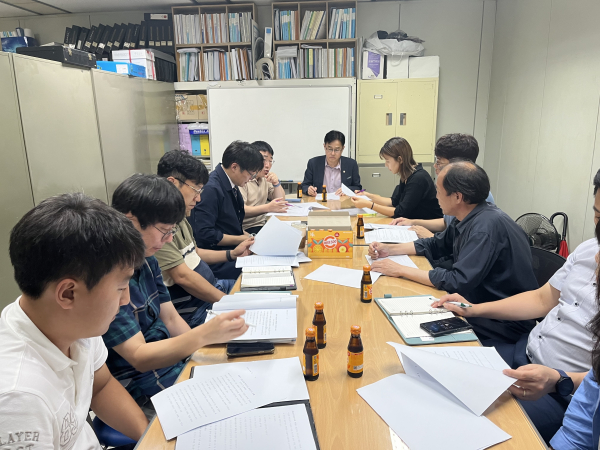 간담회 진행 장면/천안시의회 제공