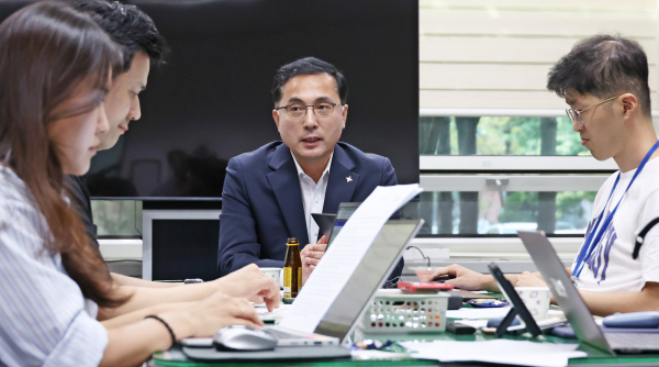 박희조 동구청장 동구 글로벌 아카데미 관련 기자간담회 개최 (시의회)