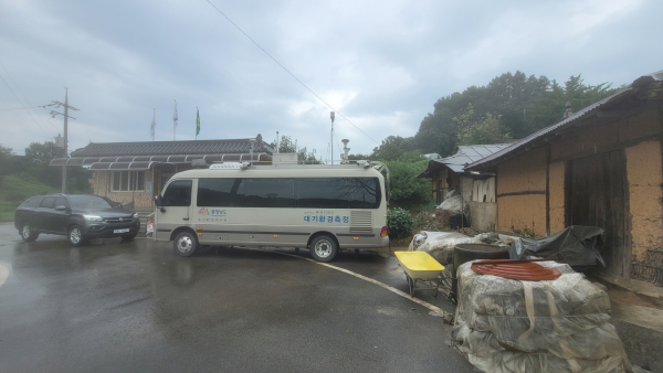 대기질 측정 차량