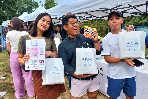 파리 국제대학촌 한국관 체험 사진