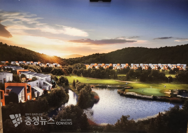 내포 골프장 조감도/예산군 제공