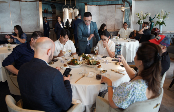 미슐랭 셰프 연계 K-푸드 파인 다이닝 홍보 현장