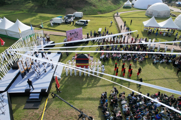 2023 대백제전 무령왕의 길 드론 사진