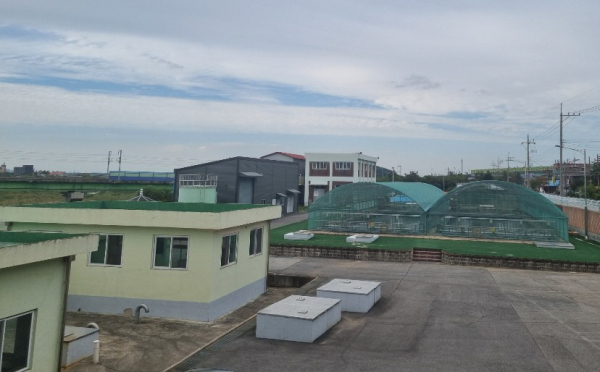 예산정수장 전경