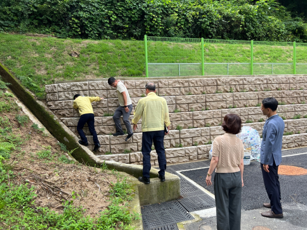 교육청-전문기관 합동 비탈면 위험성 평가 실시