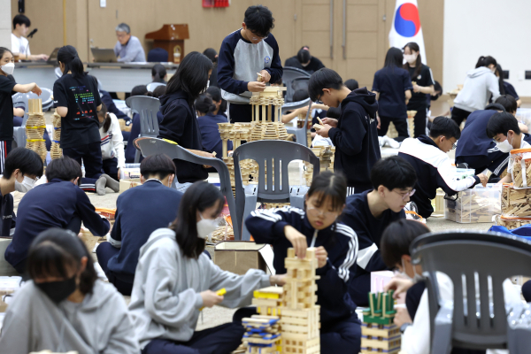 19일, 정부세종컨벤션센터에서 ‘제10회 수학구조물 경진대회’ 개최 모습