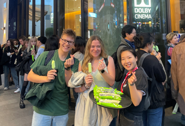 K-아이스크림에 반한 영화제 참관객