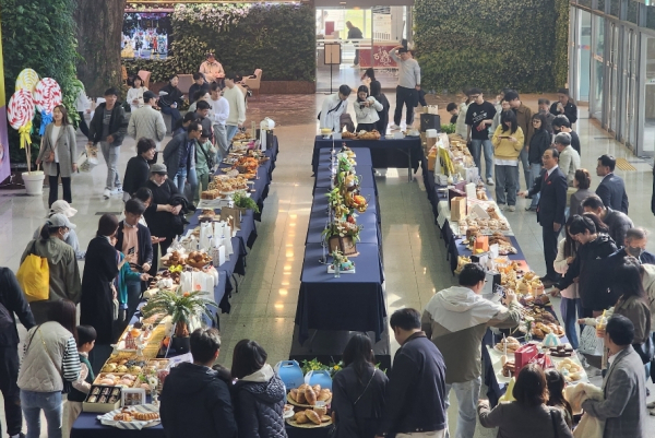 빵 전시장 모습/사진=박동혁 기자