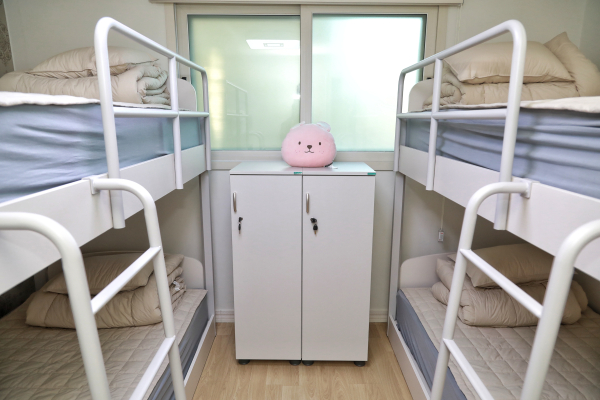 여자 단기 청소년 쉼터 내부 모습