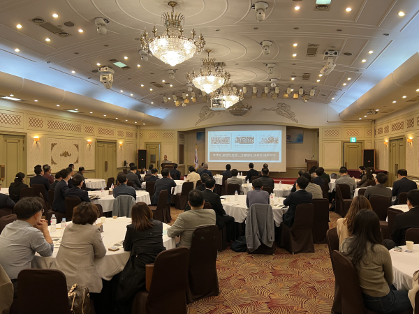 충남경제포럼 조찬특강 진행 장면/충남북부상공회의소 제공