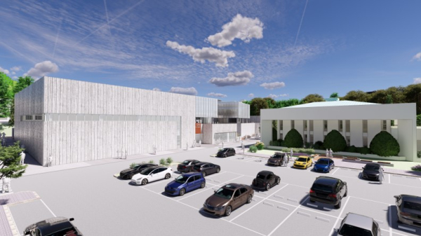 충남대학교 스포츠콤플렉스 조감도