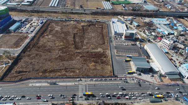 유성복합터미널 건립 사업 부지