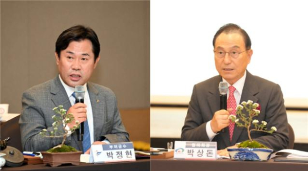 박정현 부여군수, 박상돈 천안시장