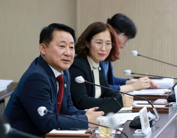 11월 서구 확대간부회의 장면