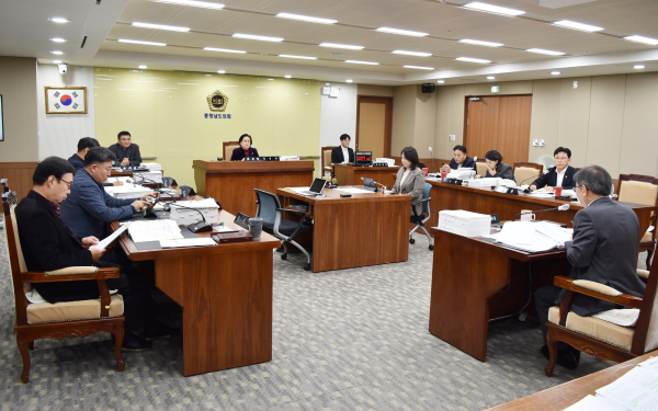 행정문화위원회 2023년도 행정사무감사(충남역사문화연구원)