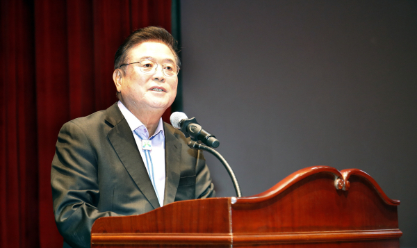 우동기 위원장 강연 장면