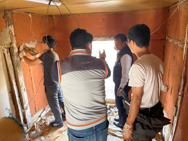 2023년 사랑愛집고치기 봉사활동 진행 모습