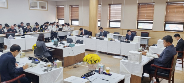 제348회 정례회 건설소방위원회(2023년도 행정사무감사 천안동남소방서)