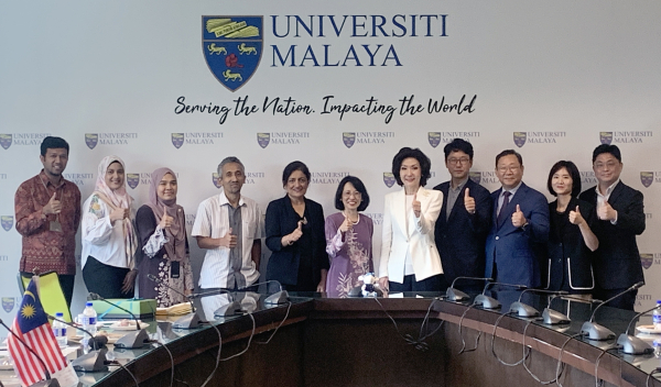 충남대-말라야대학 상호 교류 확대 논의 사진