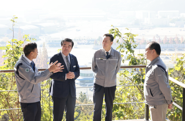 창원 두산에너빌리티 공장 견학 모습