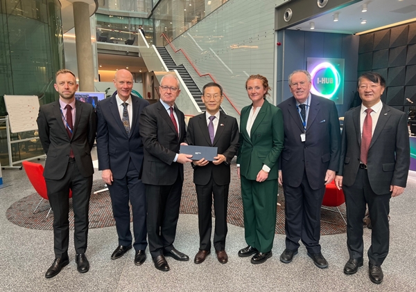 KAIST-생명연-임페리얼대 등 4자간 협력협정 체결식 사진