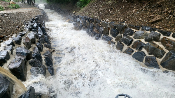 남이면 하금리 사방댐 및 계류보전 조성지