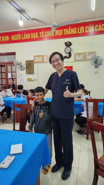 나용길 교수, 베트남 방문해 의료봉사