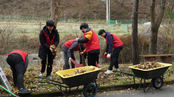 ‘정신재활시설 소망의 집’에서 겨울나기 봉사활동 실시